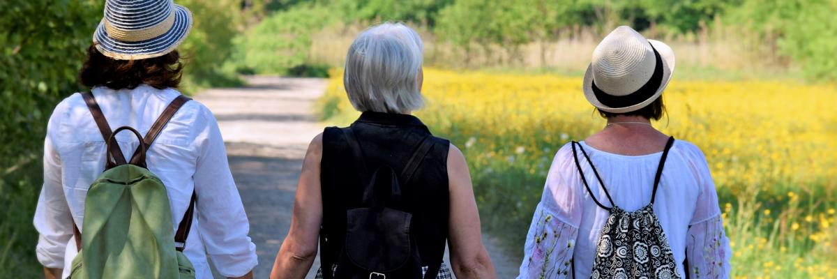 Extended Family on a Walk